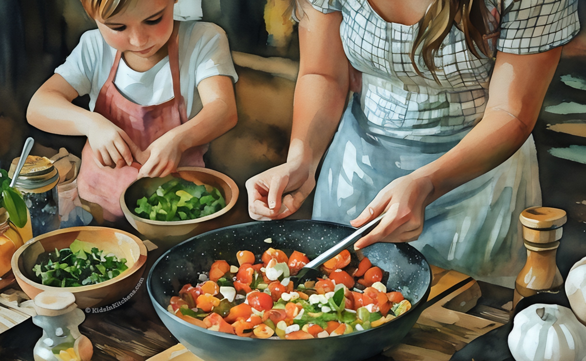 Age-appropriate kitchen tasks for kids - kidsinkitchens.com